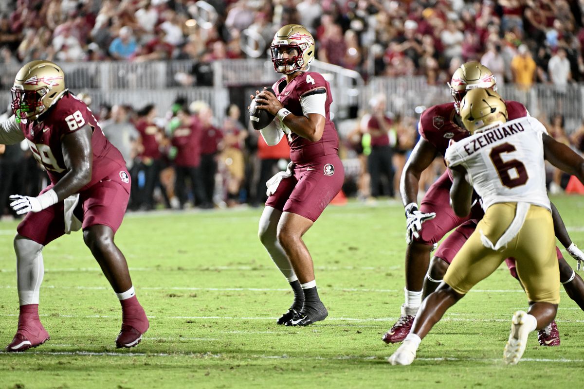 florida state seminoles football vs boston college eagles football match player stats