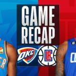 la clippers vs okc thunder match player stats